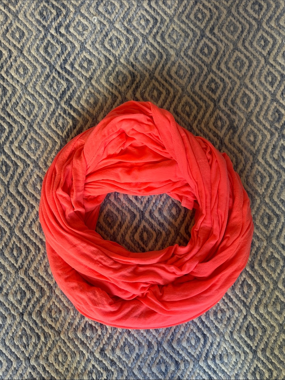 Women’s Infinity Scarf - Coral Pink